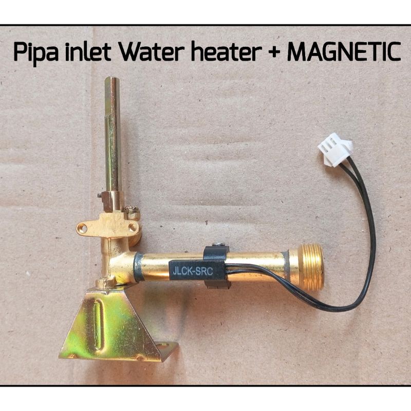 Pipa inlet Saluran masuk Water heater GAS LPG + MAGNETIC FLOW SWITCH