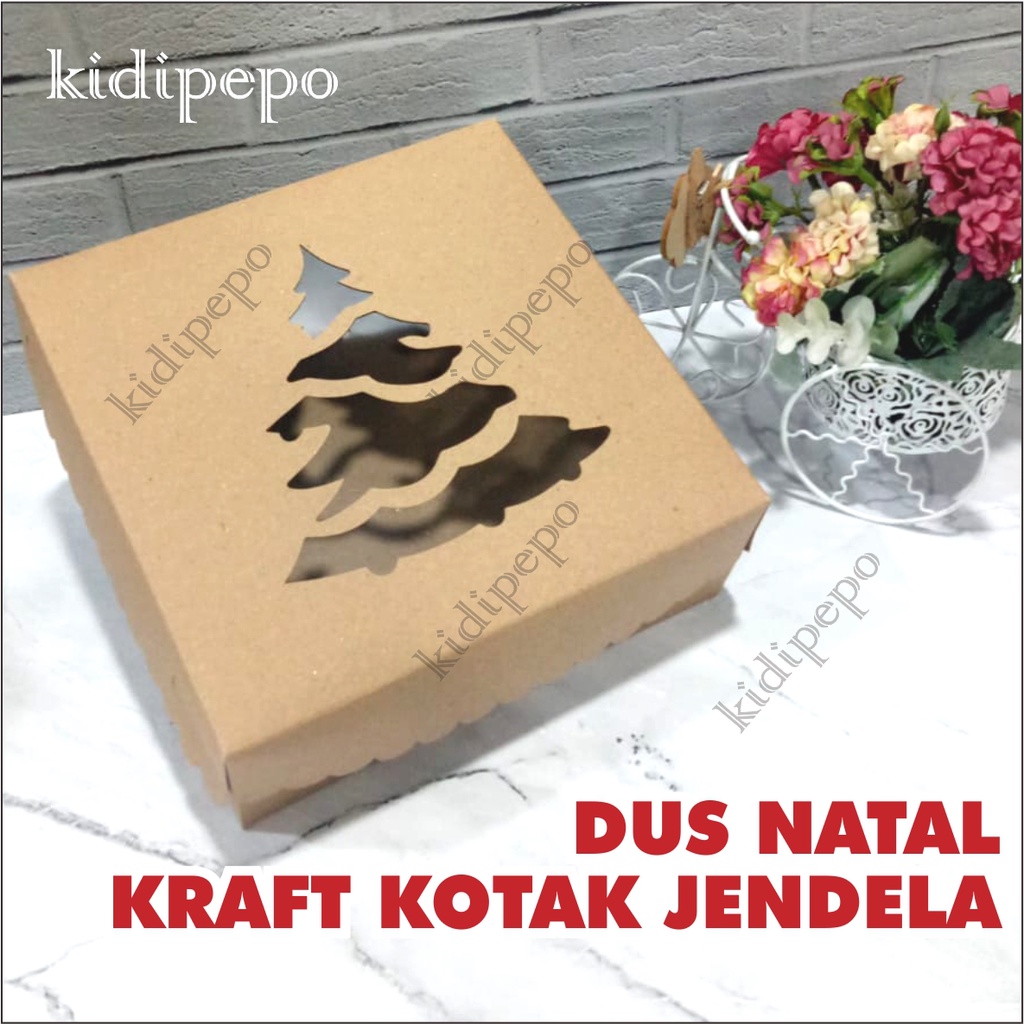 

BOX KRAFT TEMA NATAL KOTAK JENDELA