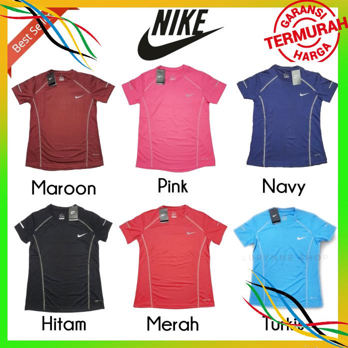 OLAHRAGA BAJU OLAHRAGA WANITA RUNNING GYM LARI IMPORT NIKE BAYAR COD