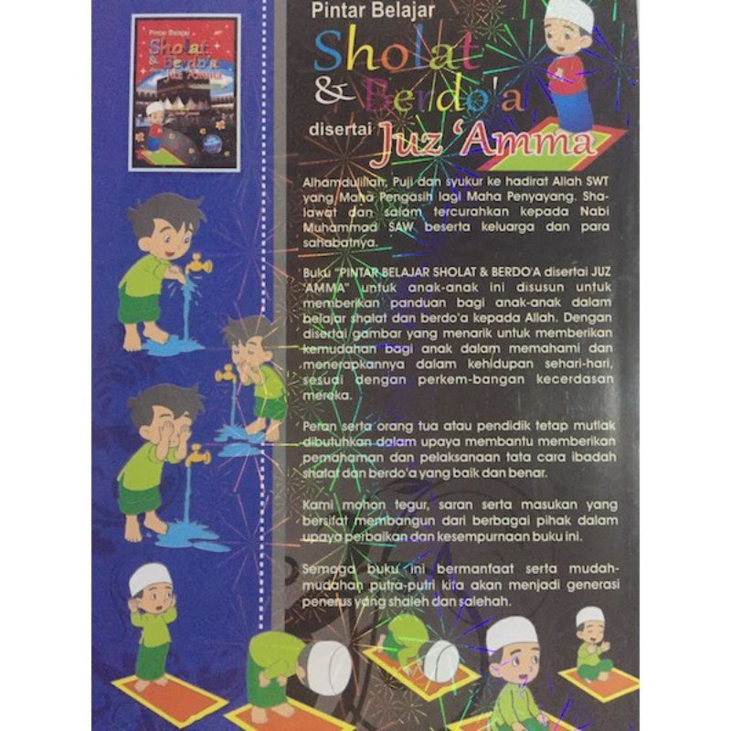 Pintar Belajar Sholat dan Berdoa FULL COLOUR Disertai Juz Amma untuk Anak-anak-1