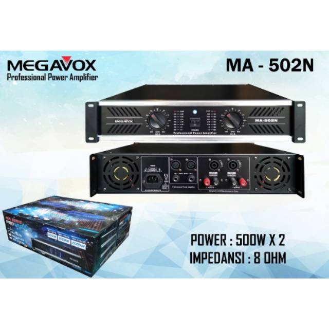 POWER MEGAVOX MA502N BARU