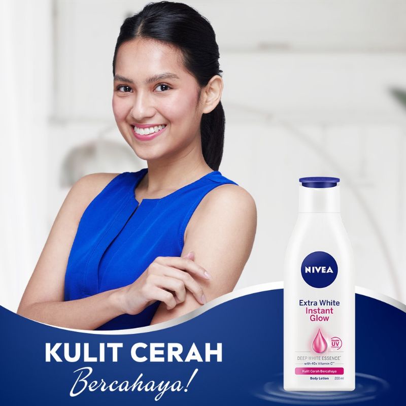 NIVEA Body Lotion Extra White Instant Glow 200ml