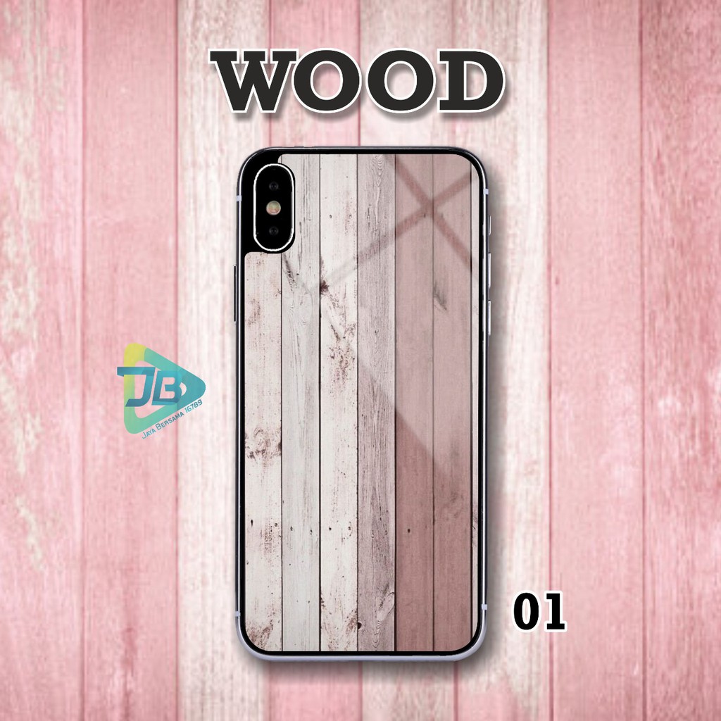 Hardcase 2D glossy WOOD samsung J1 J2 J3 J4+ J4 J5 J5 PRIME J5 J6 J6+ J6 CORE PRO PRIME JB2135