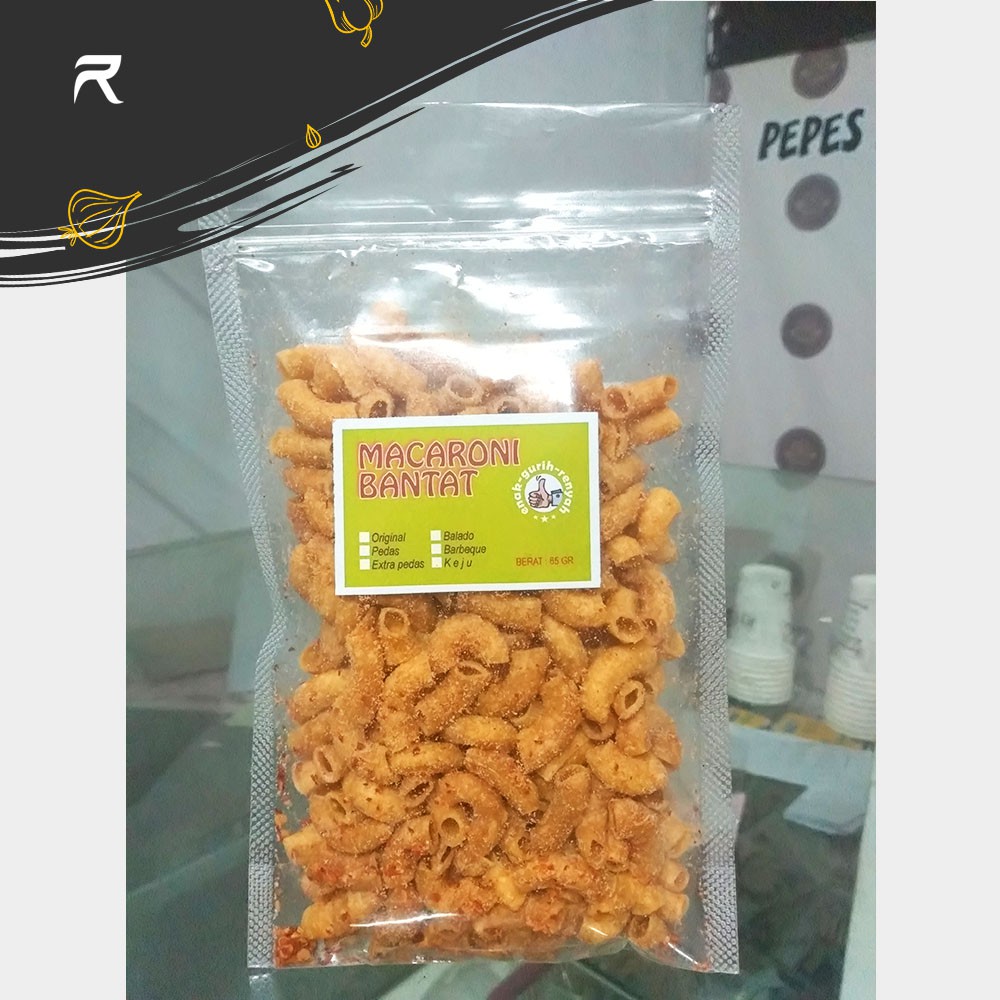 

Makaroni / Makroni bantat Kriuk Tasikmalaya 6 Varian