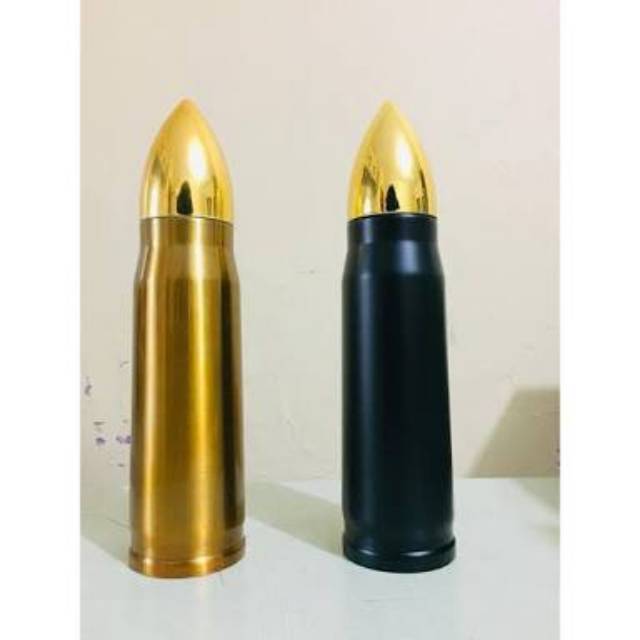 Termos Tembler Botol Minum Model Peluru Polos