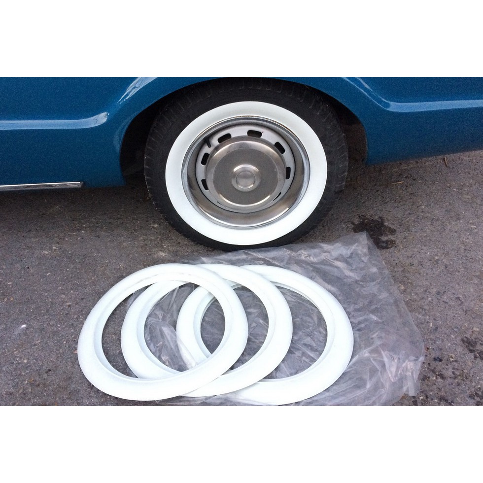 karet list ban lis ban whitewall white wall mobil R13 asli