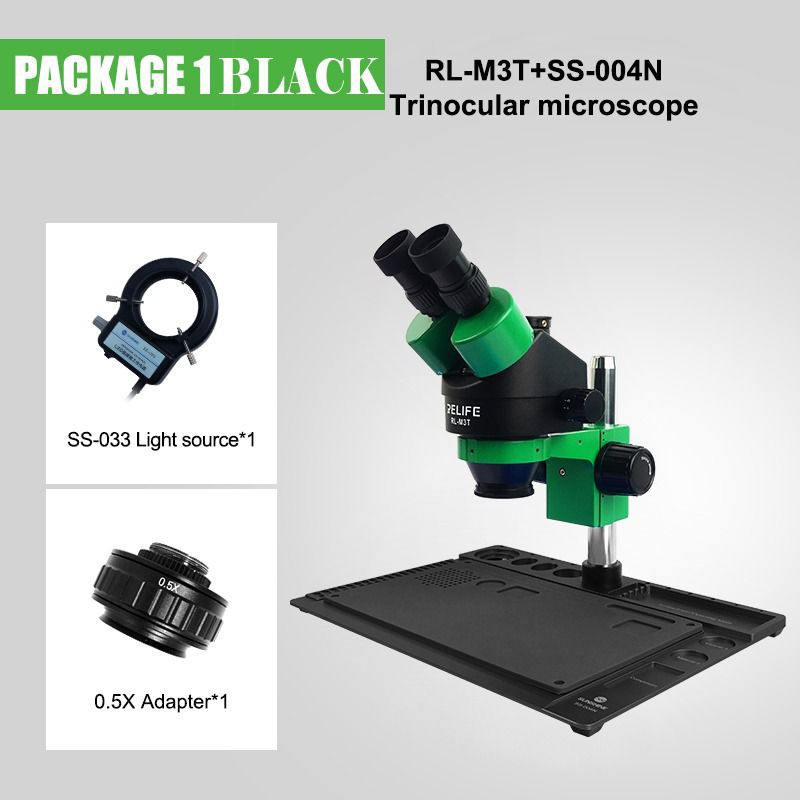 MICROSCOPE TRINOKULAR RELIFE M3T-004N PLUS LAMPU ORIGINAL