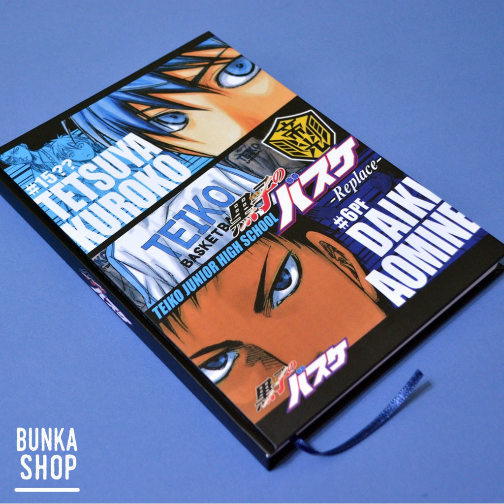 

Note Book Anime Kuroko no Basuke Tetsuya and Aomine Hardcover A5 Jurnal Agenda Planner