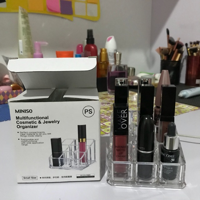 MINISO MAKEUP ORGANIZER ACRYLIC