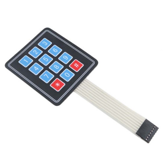 Keypad 3x4 Membrane Matrix Switch 12 Key pad 3 x 4 keyboard