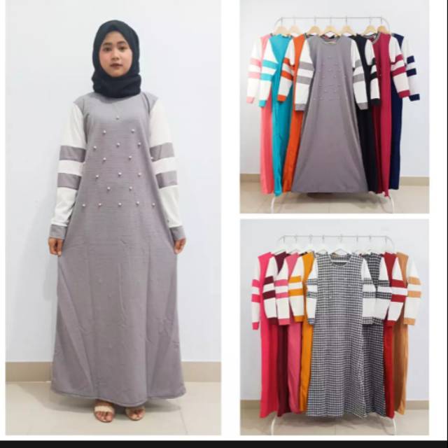 Gamis Mutiara serba 50rb