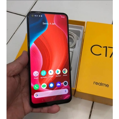 Realme C17 RAM 6GB/256GB SECOND FULLSET ORIGINAL ISTIMEWA