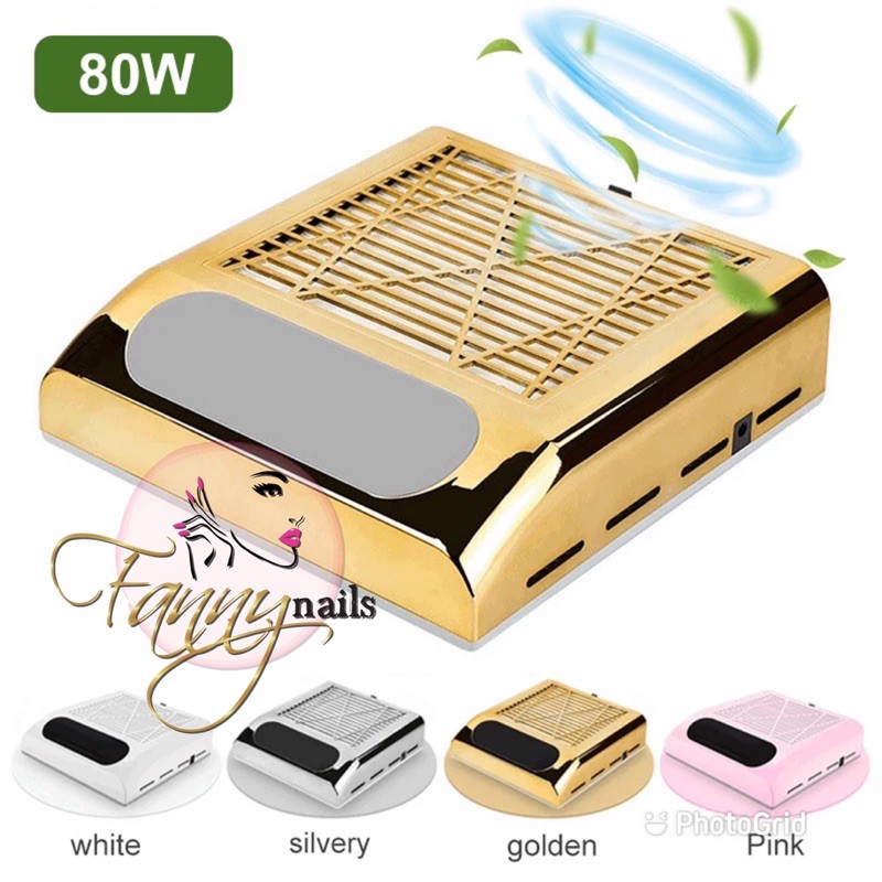 NAIL DUST COLLECTOR PROFFESIONAL / alat sedot debu manicure arm rest with dust collector nailart