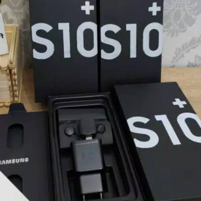 Dus box Samsung s10+ fullset free imei