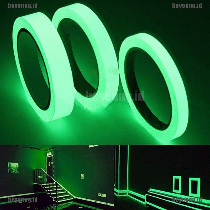 Tape Luminous Glow In The Dark Anti Air Dengan Perekat Untuk Dekorasi Rumah