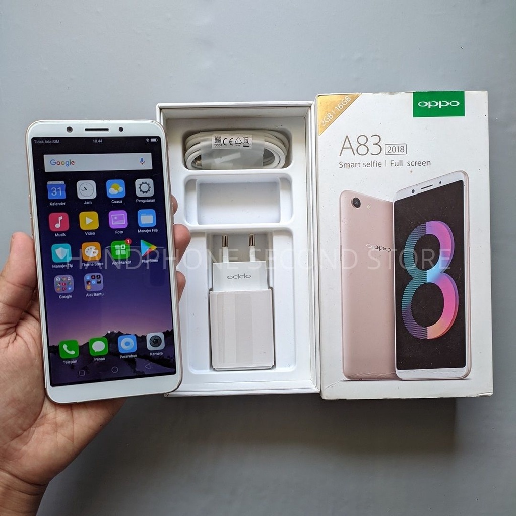 HANDPHONE OPPO A83 2/16GB FULLSET SECOND SEKEN BEKAS MURAH