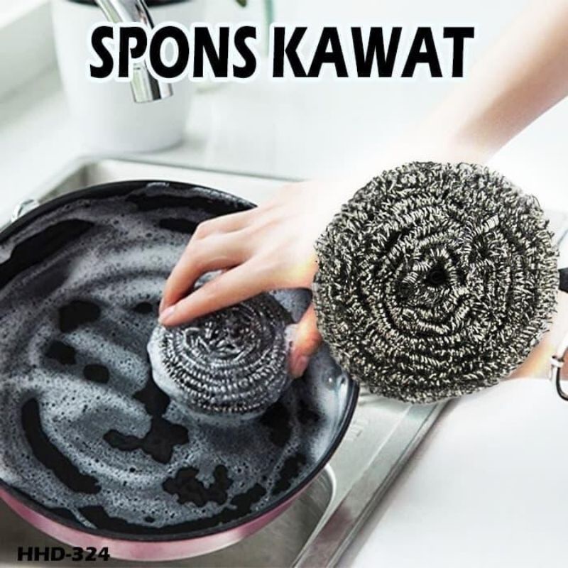 SABUT Kawat Stainless Cuci piring Serbaguna