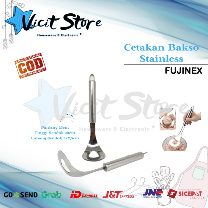 Cetakan Bakso / Sendok Bakso Stainless