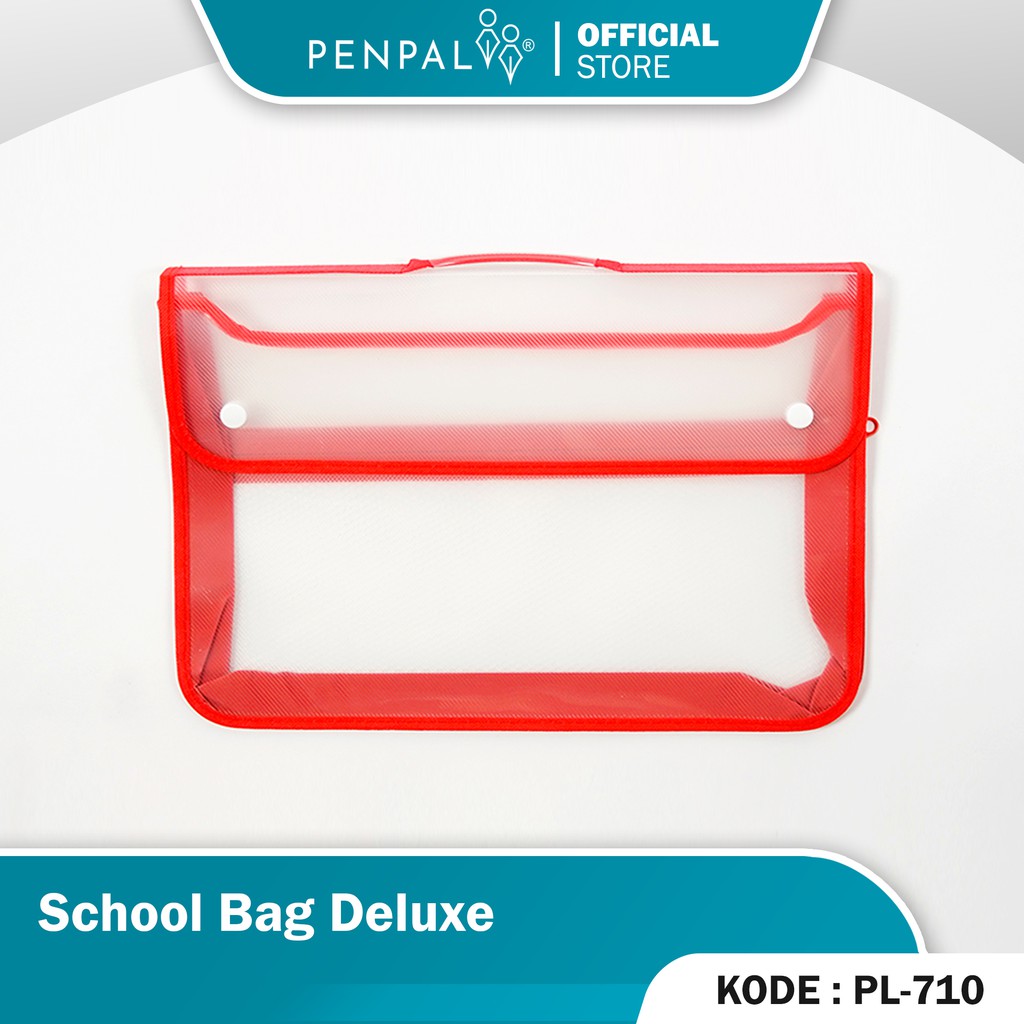 

Penpal School Bag Deluxe / Map School Bag Kancing PL-710