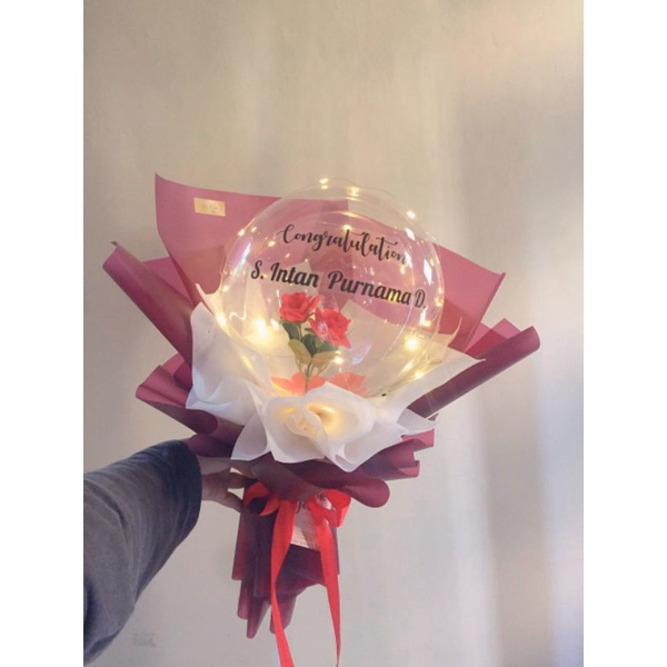 LUMINOUS BALLON LED Bucket balon lampu tumblr