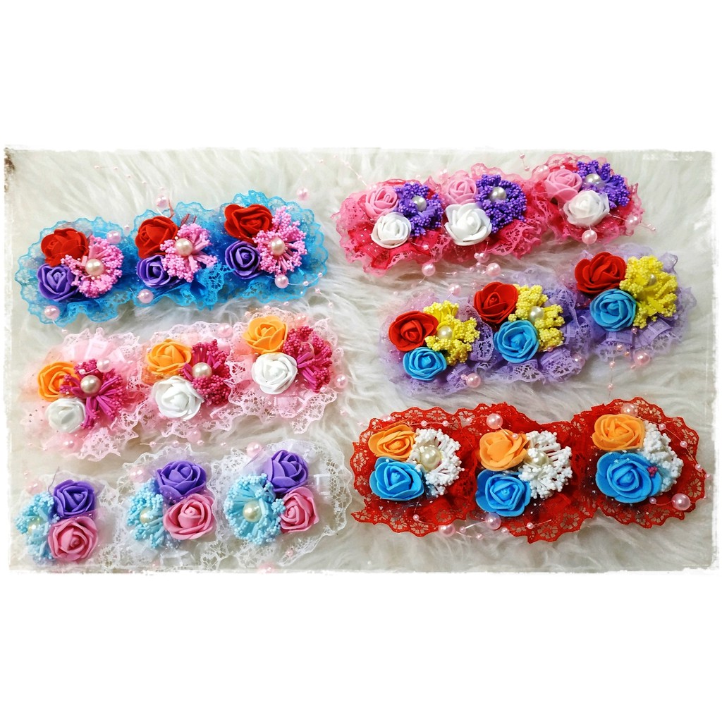 HD03 Headband Bandana Doff  Foe 3 Bunga Putik 30cm