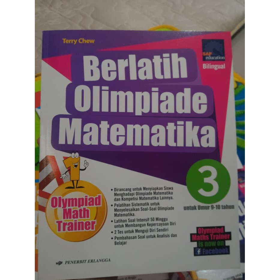 Buku Berlatih Olimpiade Matematika Jilid 3 Shopee Indonesia