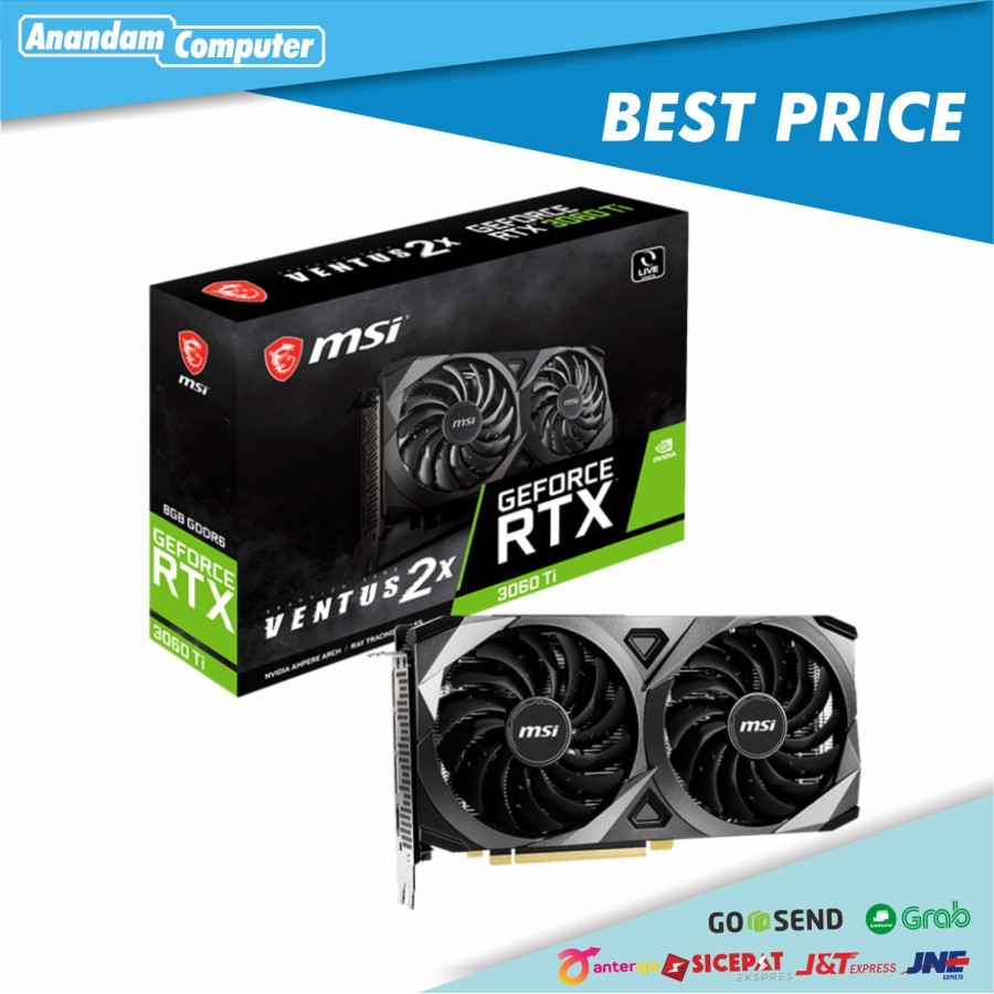 MSI GeForce RTX™ 3060 Ti VENTUS 2X 8GB GDDR6