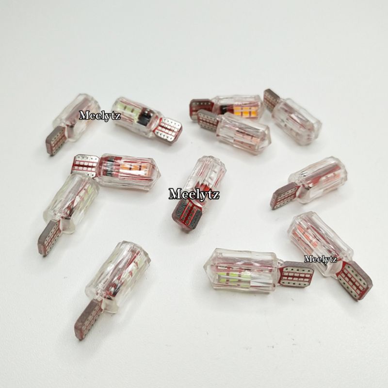 Sepasang Lampu sein sen senja T10 crystal AC DC standby