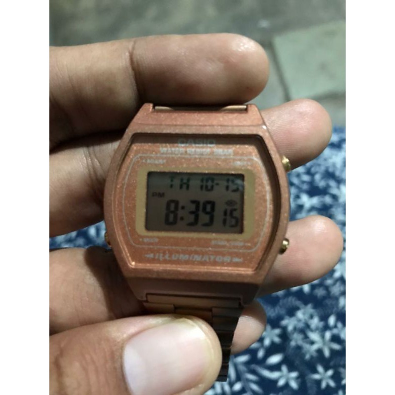 Jam casio second