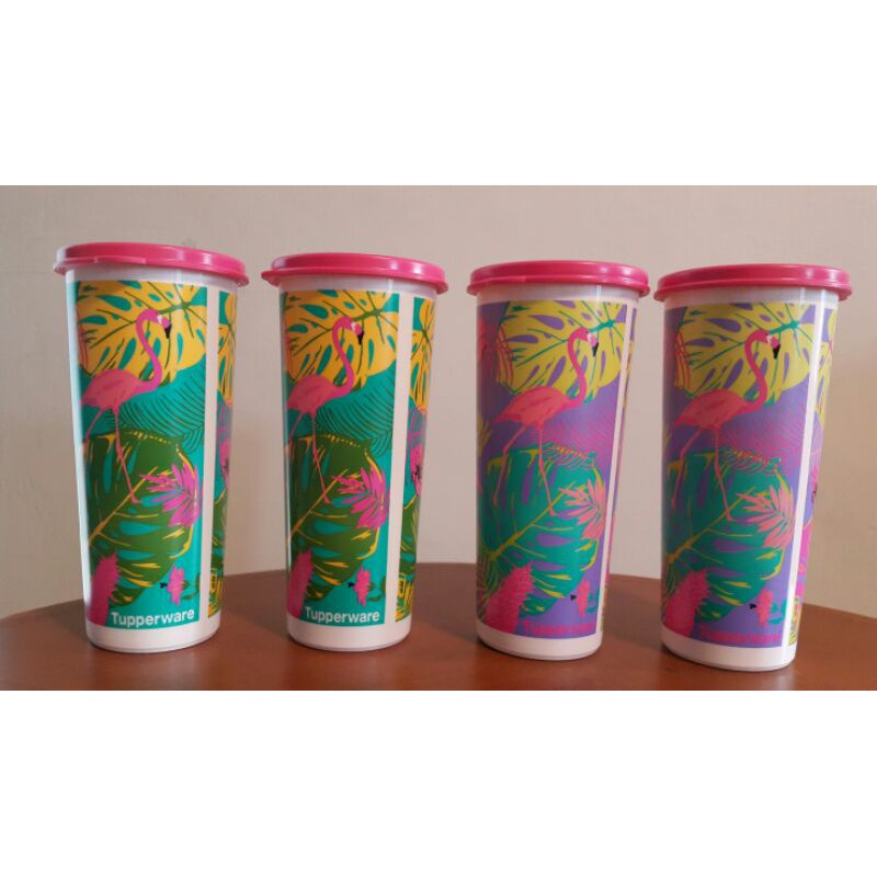 Gelas Tupperware - Giant Tumbler flamingo 1 pc