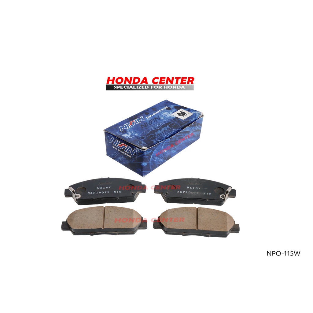 kampas rem brake pad sepatu rem depan accord vti s84 s86 1998 1999 2000 2001 2002