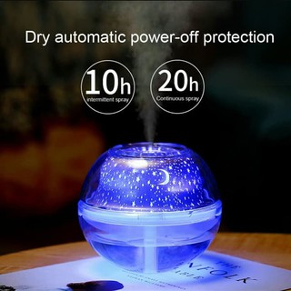 Pelembab udara Air humidifier Dengan Lampu  Tidur Romantic 