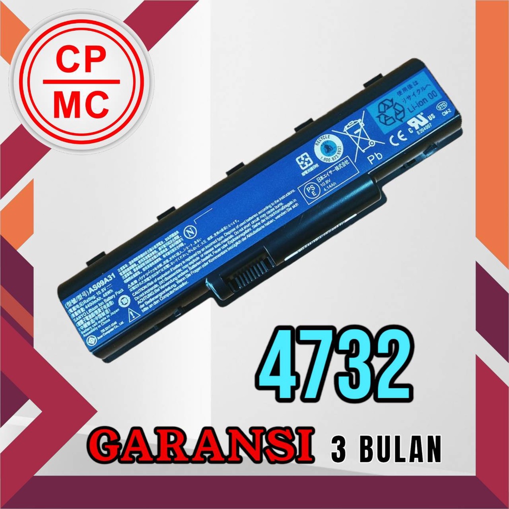 Baterai Laptop ACER Aspire 4732 4732z 5732 5732z