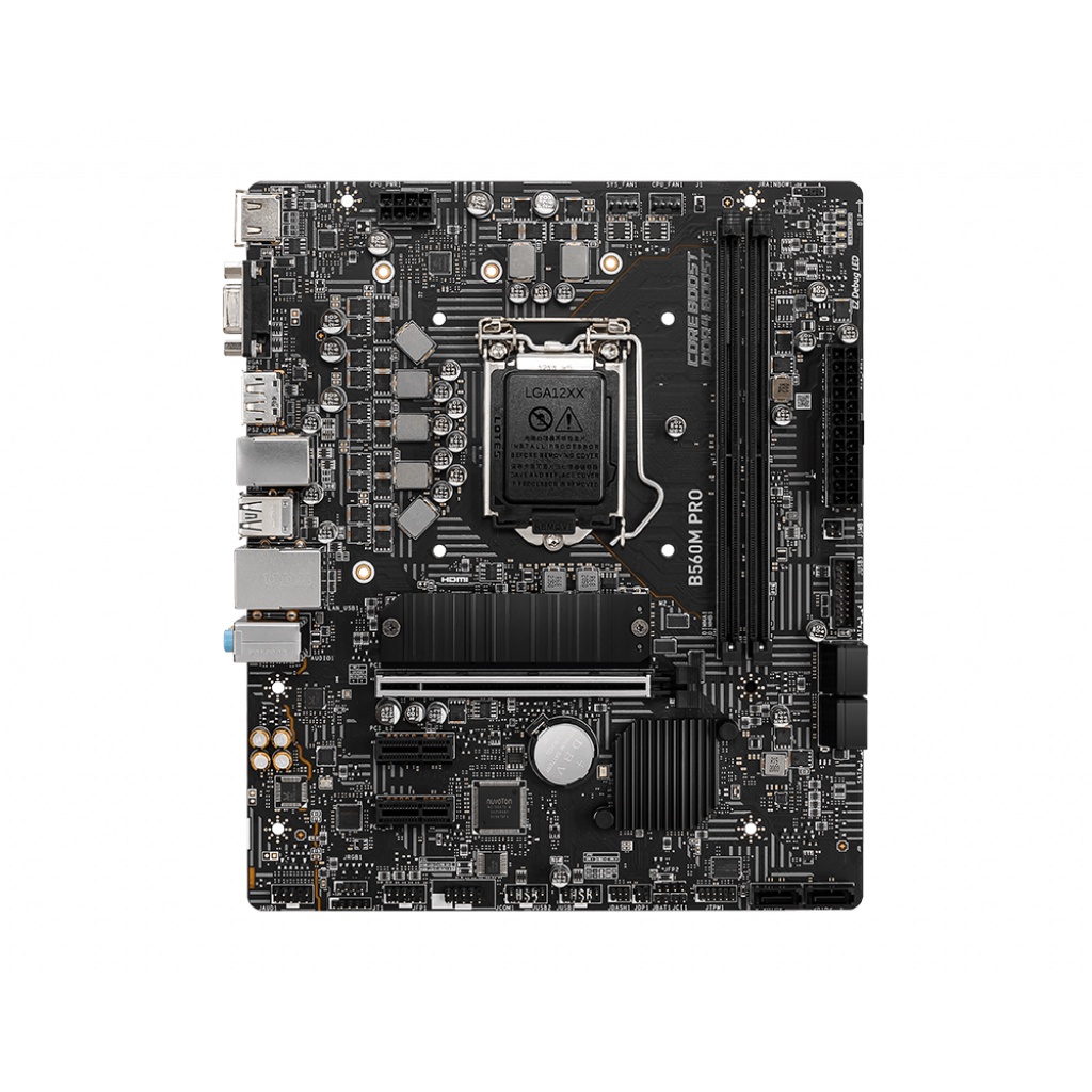 MSI MOTHERBOARD B560M PRO Intel B560 LGA 1200 MATX