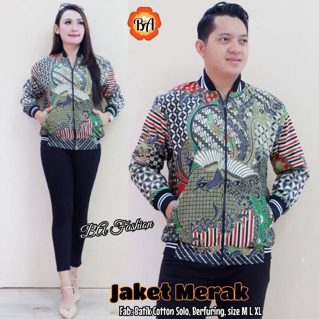 Jaket batik exclusive