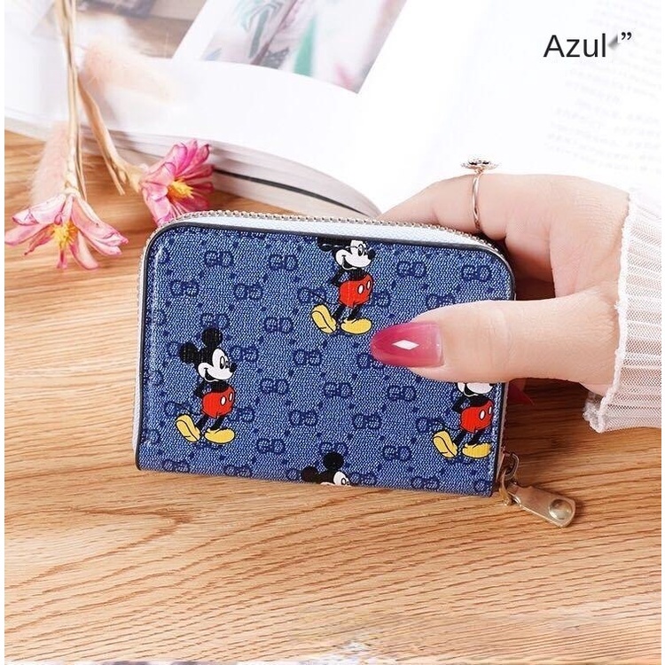 ( GS ) DOMPET KARTU WANITA / CARD HOLDER LUCU WANITA MOTIF MICKEY MOUSE