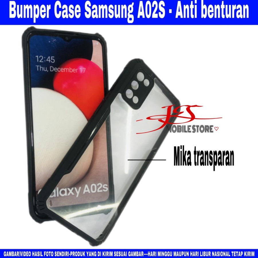 Bumper Case samsung A02S - silikon Samsung A02S - hardcase Samsung A02