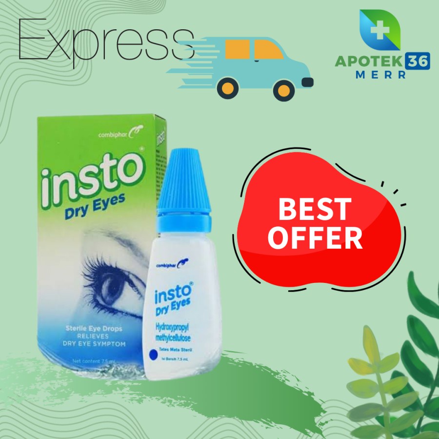 INSTO DRY EYES TETES MATA 7,5 ML