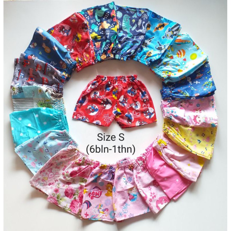 Celana kolor harian karakter Celana Harian katun