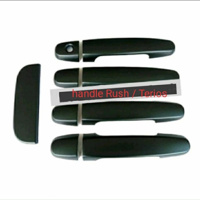 COVER HANDLE HITAM DOFF MOBIL TERIOS / RUSH 2006-2017