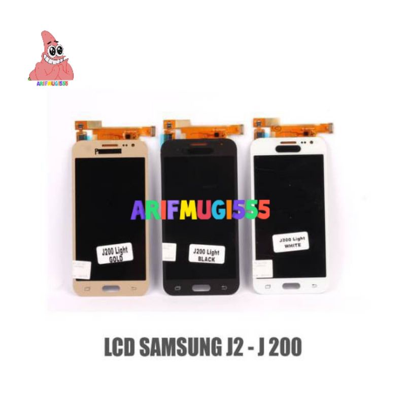 Lcd Samsung J200 J2 J200G Fullset Toouchscreen Contrast Original