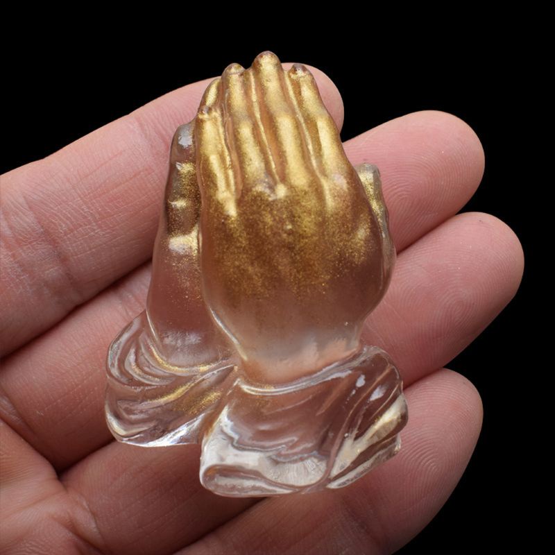 Siy Cetakan Resin Bentuk Tangan Buddha Bahan Silikon Untuk Kerajinan Tangan