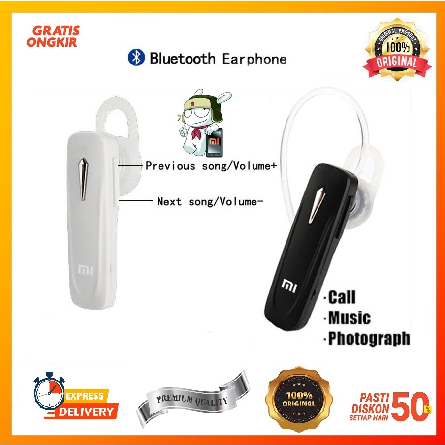 HEADSET WIRELESS XIAOMI ORIGINAL PREMIUM SUARA JERNIH GRATIS ONGKIR