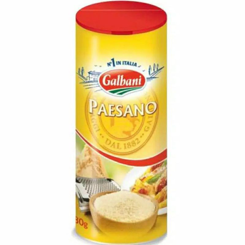 

Galbani Paesano Grated Parmesan Cheese Keju Parut Italia