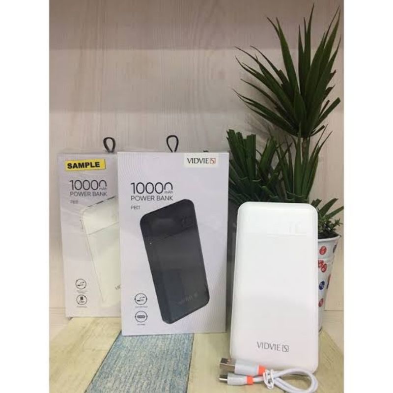 POWER BANK VIDVIE S-PB11 V8 WHITE