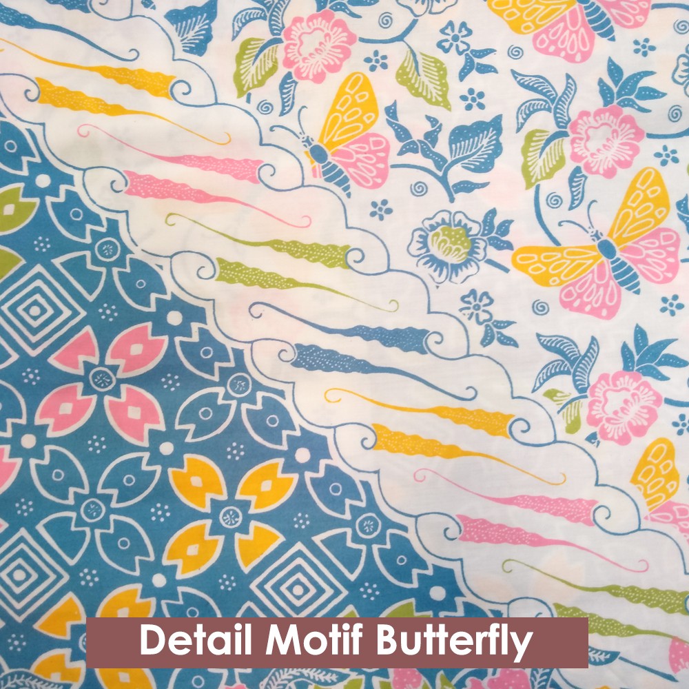 DASTER IBU MENYUSUI MOTIF BATIK - Batik Bunga &amp; Batik Butterfly