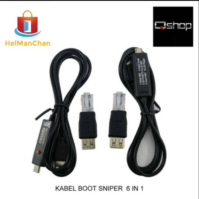 KABEL BOOT SNIPER 6 IN 1 76022