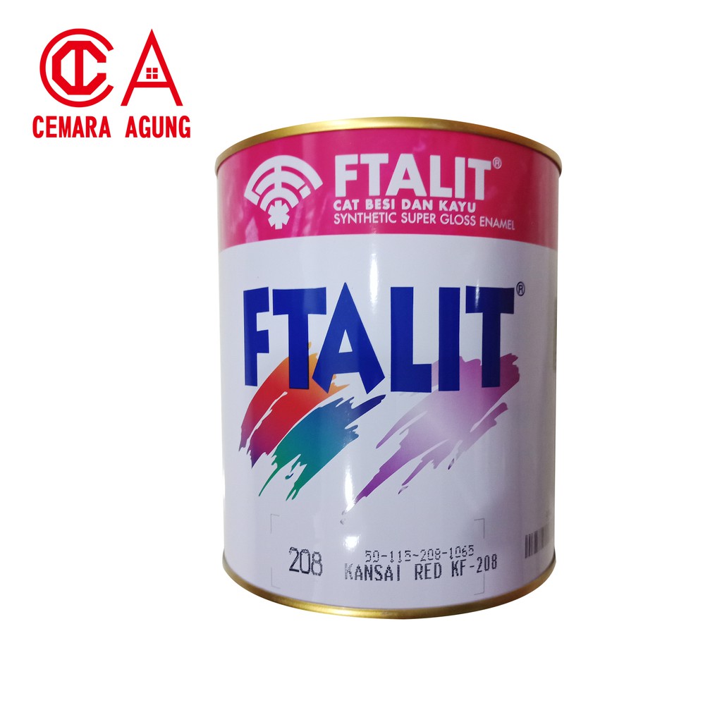

Cat Minyak FTALIT Red / Merah KF-208