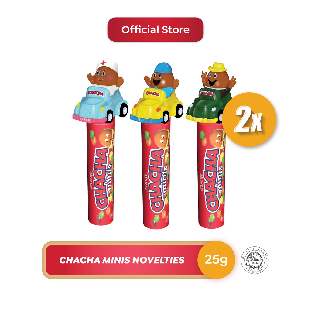 

Delfi ChaCha Minis Cokelat 2 x 25 gr