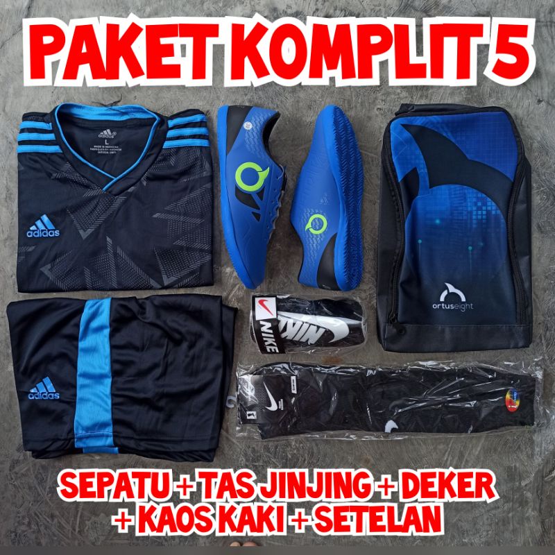 Paket Komplit 5 Sepatu Futsal Grade Original Termurah Se Indonesia Raya Merdeka Masok Dek-2